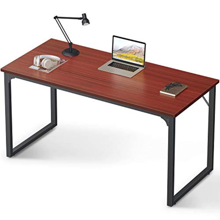 Coleshome Computer Desk 47″, Modern Simple Style Desk for Home Office