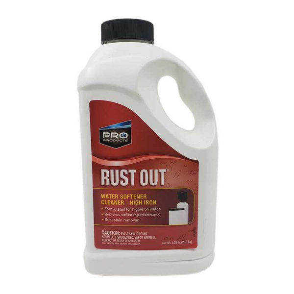Rust Out Water Softener Cleaner High Iron Healthy American Home