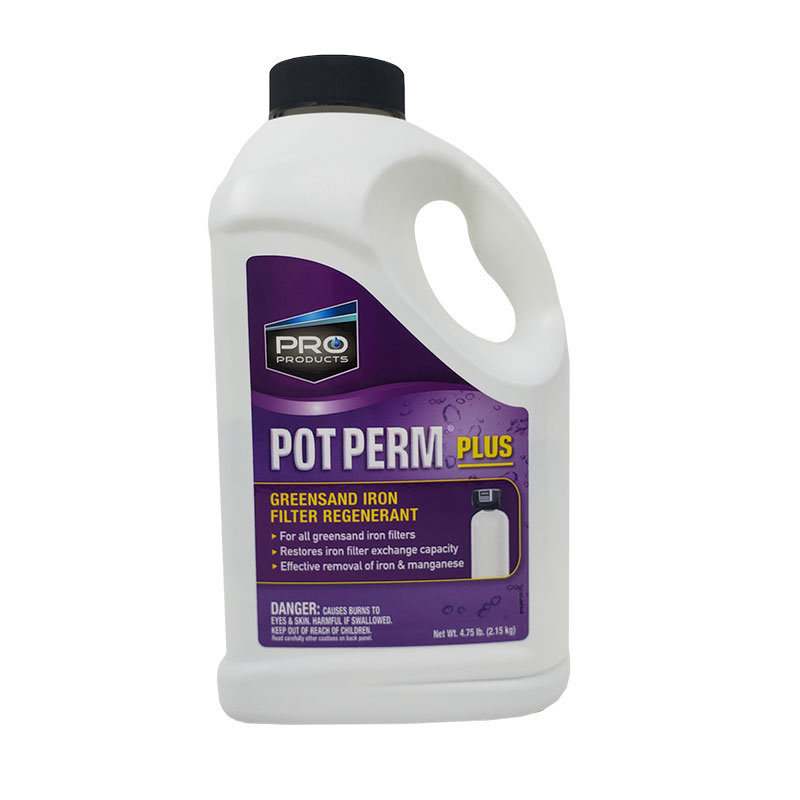 Pot Perm Plus Greensand Iron Filter Regenerant Healthy American Home