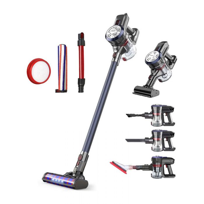 Dibea Upgrade Cordless Stick Vacuum Cleaner 250W Powerful Suction