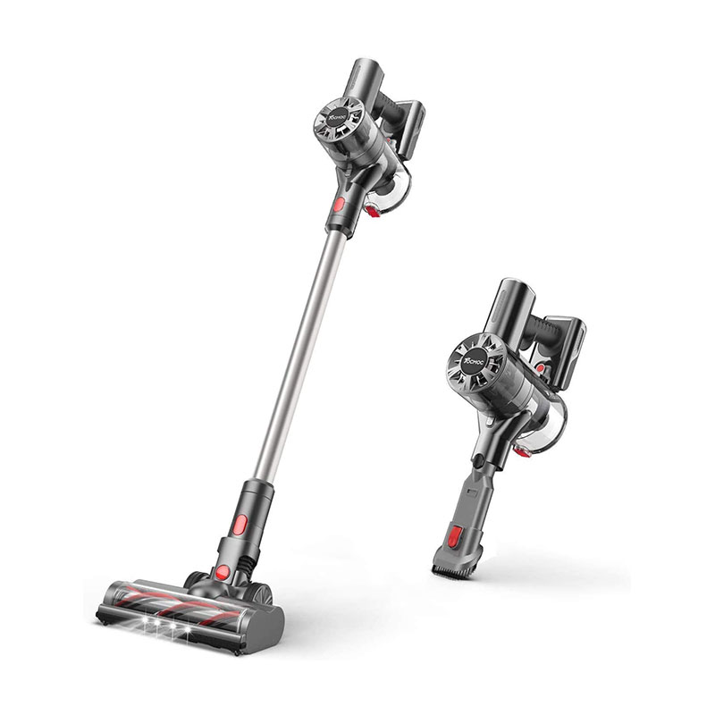 Cordless Vacuum, Stick Vacuum Cleaner with 200W 22Kpa Super Suction