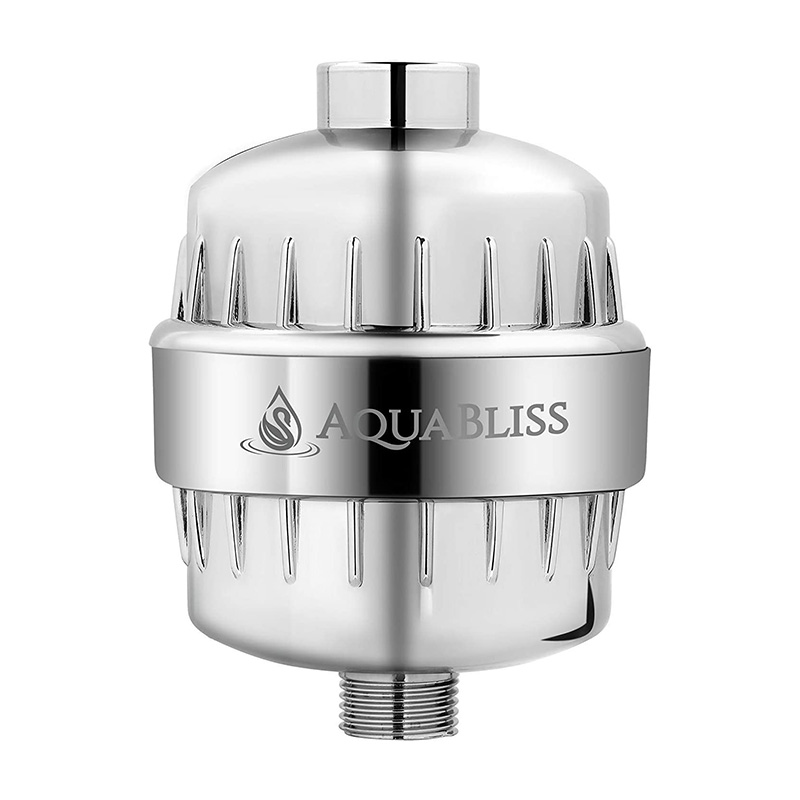 AquaBliss High Output Universal Shower Filter with Replaceable MultiStage Filter Cartridge