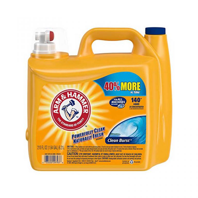 Arm & Hammer Laundry Detergent Liquid He, Clean Burst, 210 Ounce