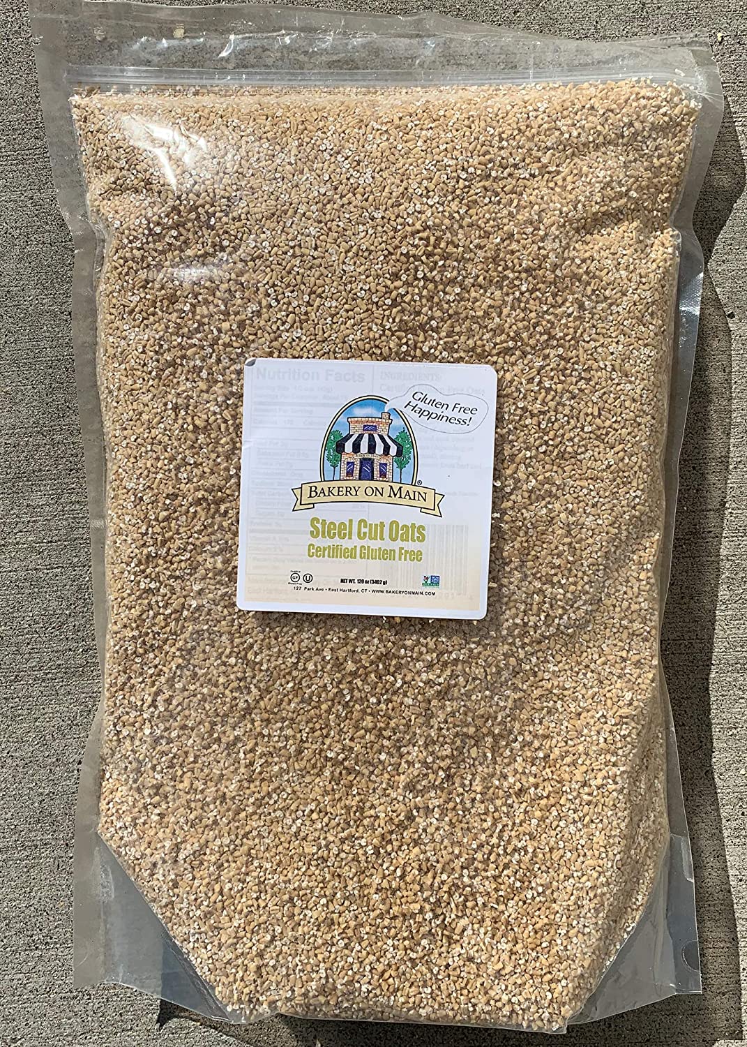 Bakery On Main Happy Oats Organic Rolled Oats USDA Organic