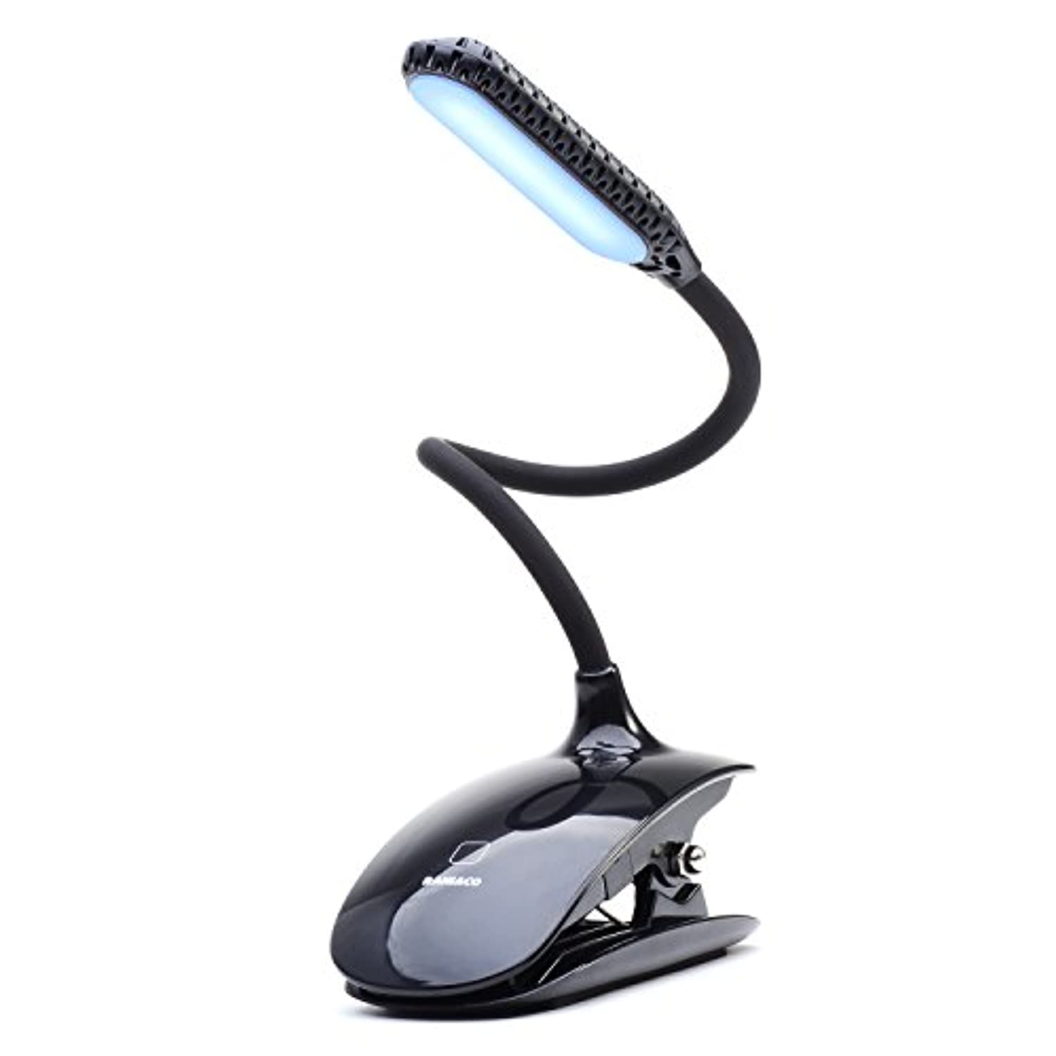 Raniaco Daylight 12 Led Book Light3 Brightness, 360° Adjustable,Touch