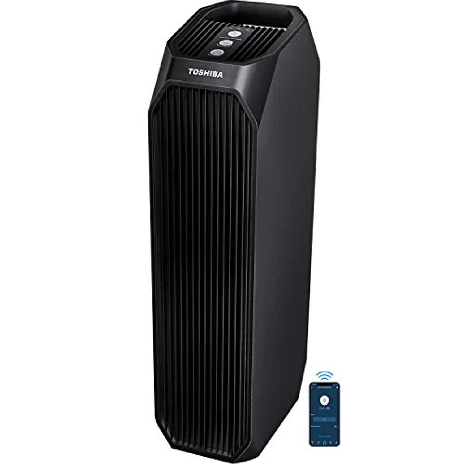 Toshiba Works with Alexa Smart WiFi Air Purifier Healthy American Home