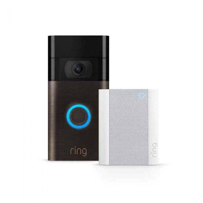 Allnew Ring Video Doorbell 1080p HD video, improved motion detection