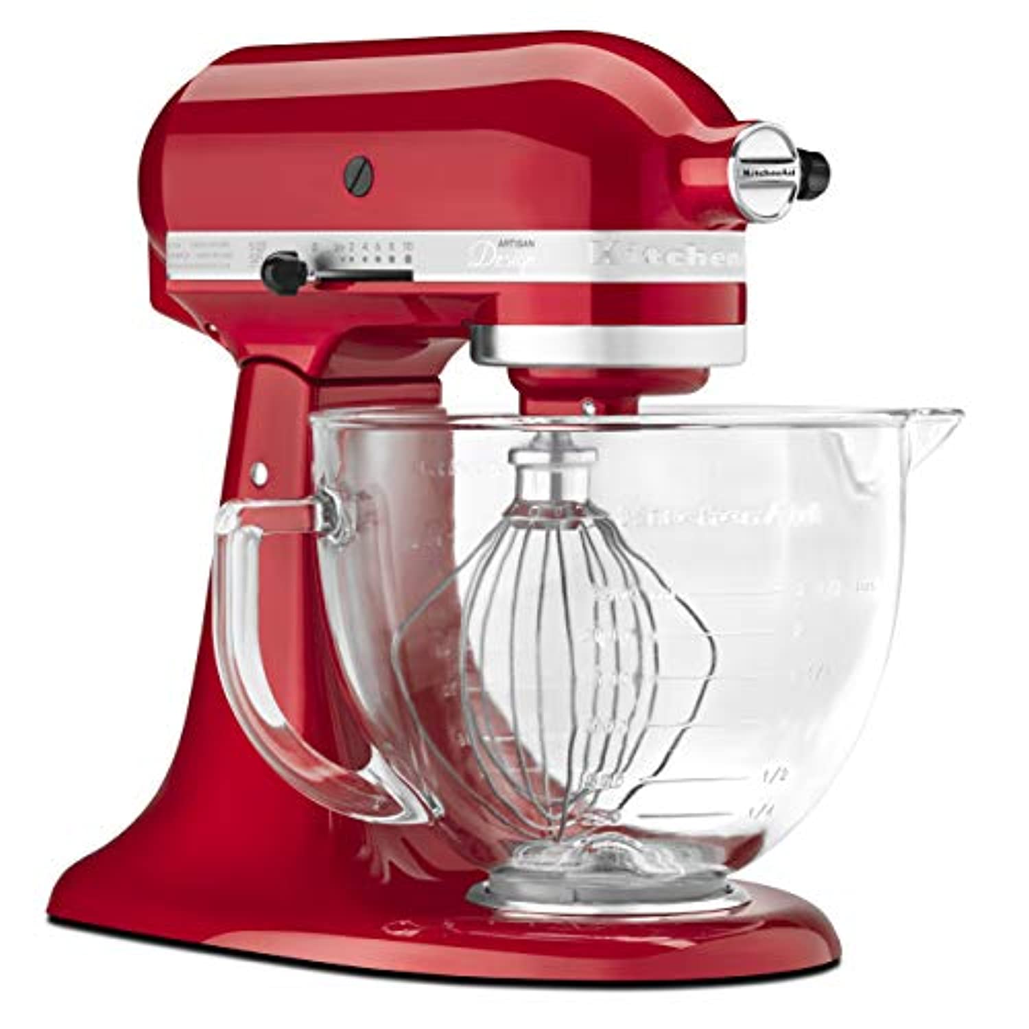 KitchenAid KSM155GBCA 5Qt. Artisan Design Series with Glass Bowl