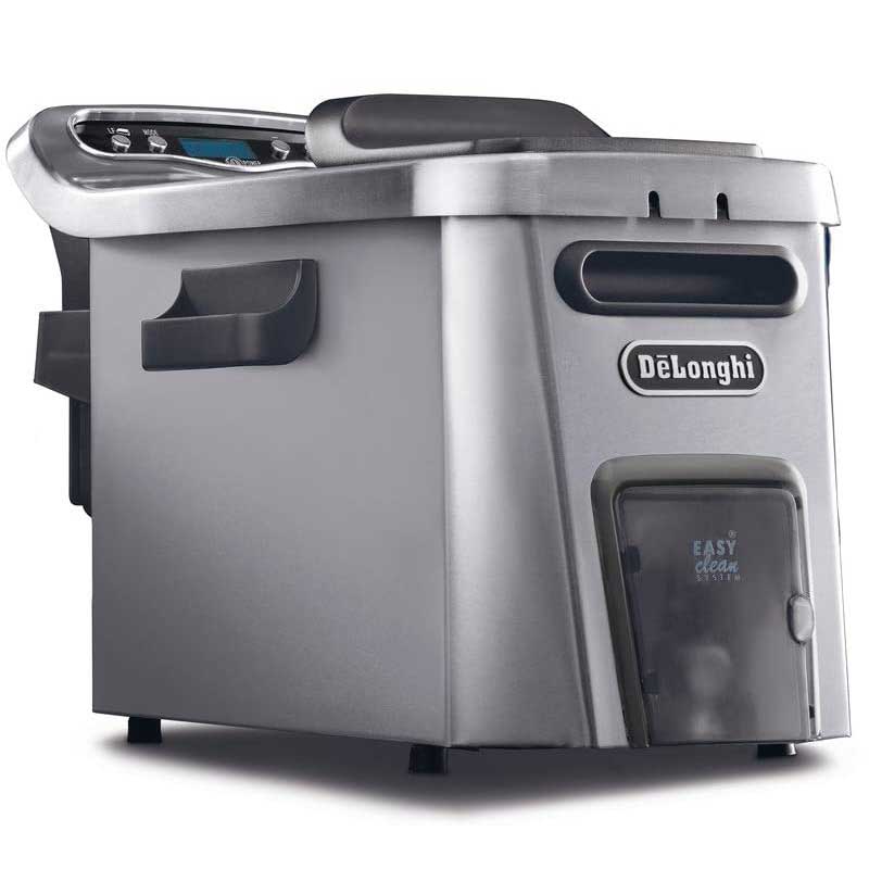 DeLonghi D44528DZ Livenza Easy Clean Deep Fryer, Silver Healthy