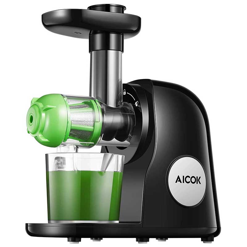 Juicer Machines, Aicok Slow Masticating Juicer Extractor Easy to Clean