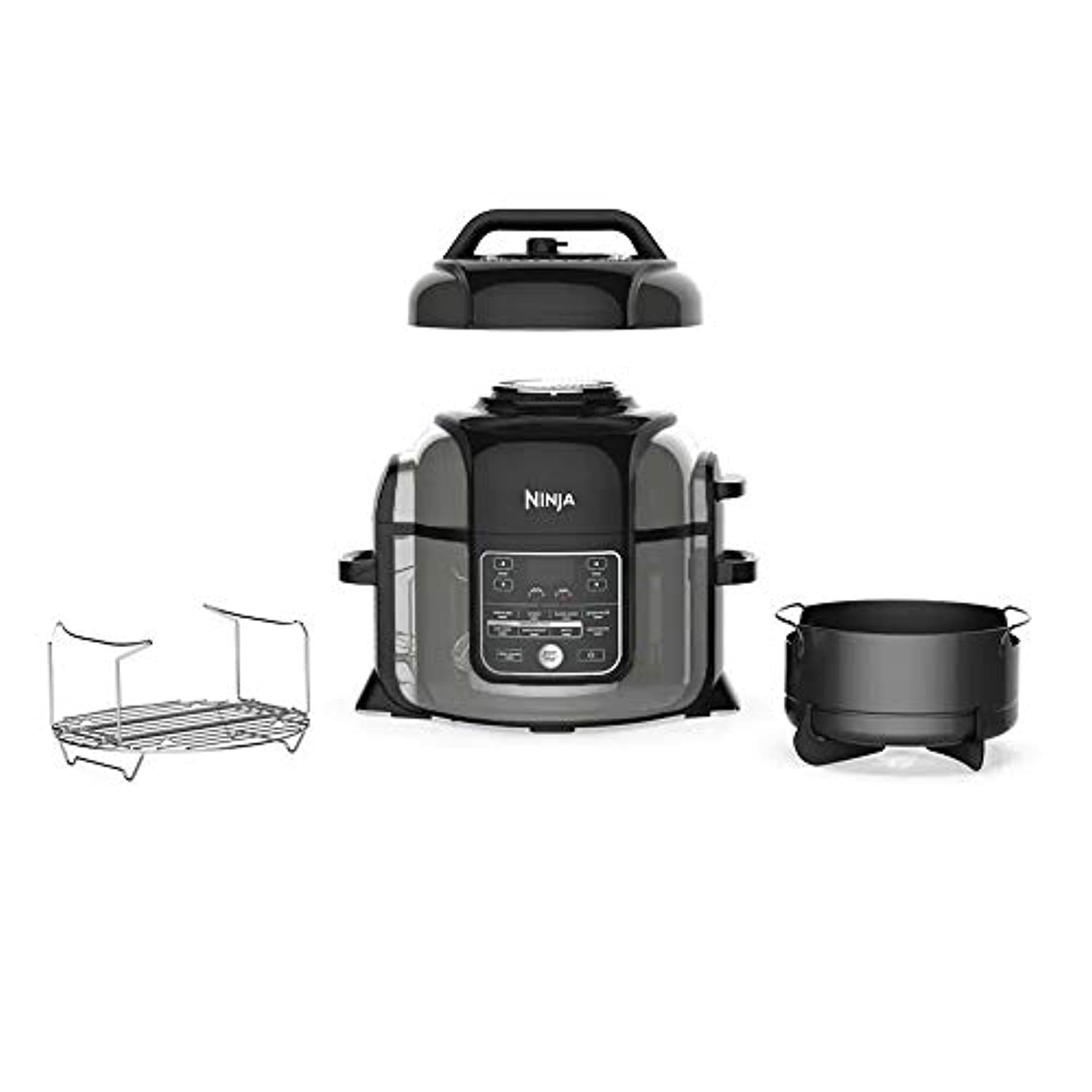 Ninja Foodi OP305 6.5 Quart TenderCrisp Pressure Cooker Black/Gray